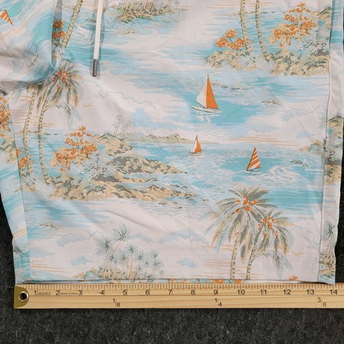 American Eagle Outfitters Boardshort Men XXL Hawaiian Floral Swim Trunks Y2K 795 - Picture 9 of 13
