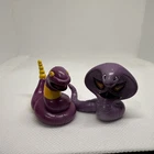 Vintage Tomy Pokemon Toy Lot Of 2 Ekans Arbok 90s 1999 Collection Nostalgia