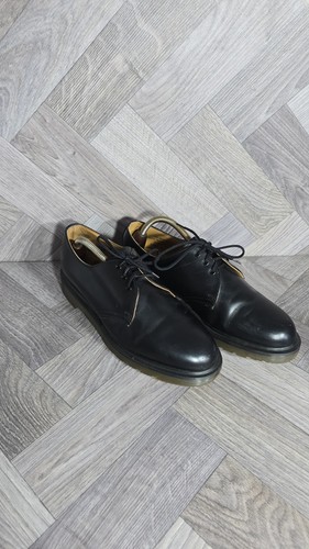 Dr Martens Docs 1461 Men’s Shoes UK 8 Made In England Black Stamped Dr Martens