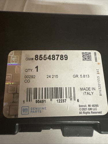Wheel Lock Set Genuine GM Part # 85548789 OEM Thatcham Catagory 4 Certified Kit - Picture 5 of 5