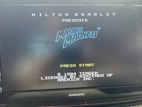 Marble Madness Nintendo NES 1989 Tested With Sleeve