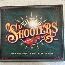 Vintage 1994 Milton Bradley Hasbro Sharp Shooters Dice Board Game New Sealed