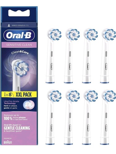 Oral-B Sensitive Clean Ersatzbürstenköpfe 8 Packungen
