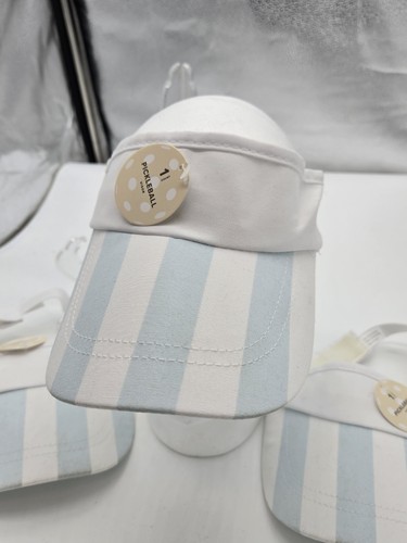 3 Womens Pickleball Adjustable Visors Hat Cap NEW Pickle Ball NWT - Picture 2 of 3