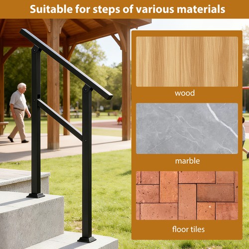 Geländer Treppengeländer Handlauf Treppe Brüstung mit Querstab Bausatz - Bild 6 von 10