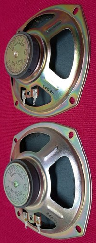 Matching Set Of Sharp 12PB824A 4 Ohm Tweeter Speakers 6.5 Watt (Tested) - Foto 6 di 10