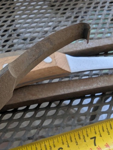 Hufschmied Werkzeuge Messerpaar (eines ist ein Profi) Knipper & Oster Pferdebürste - Bild 10 von 16