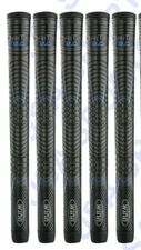 Set of 5 - NEW Winn Dri-Tac 2.0 Black Midsize Grip 62DT-JBK DriTac