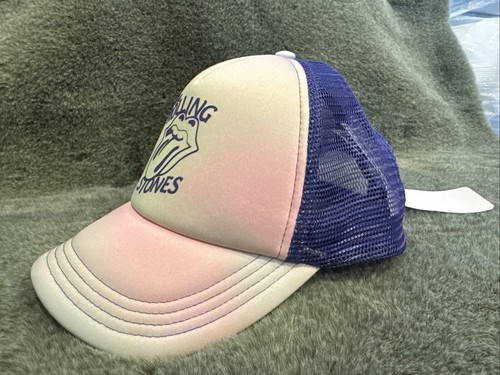 Girl’s Youth H&M ROLLING STONES TONGUE ADJUSTABLE STRAPBACK BASEBALL HAT/CAP - Picture 3 of 8