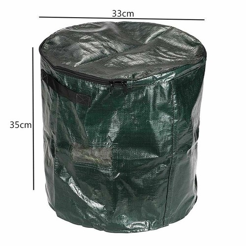 35L Waterproof Compost Fermentation Organic Bag Waste Converter Bins Eco Storage - Afbeelding 2 van 6