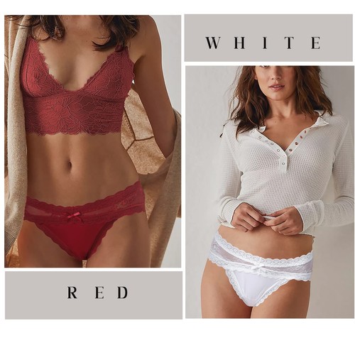 LEVAO Women Lace Underwear Sexy Breathable Hipster Panties Stretch Seamless B... - Picture 2 of 7