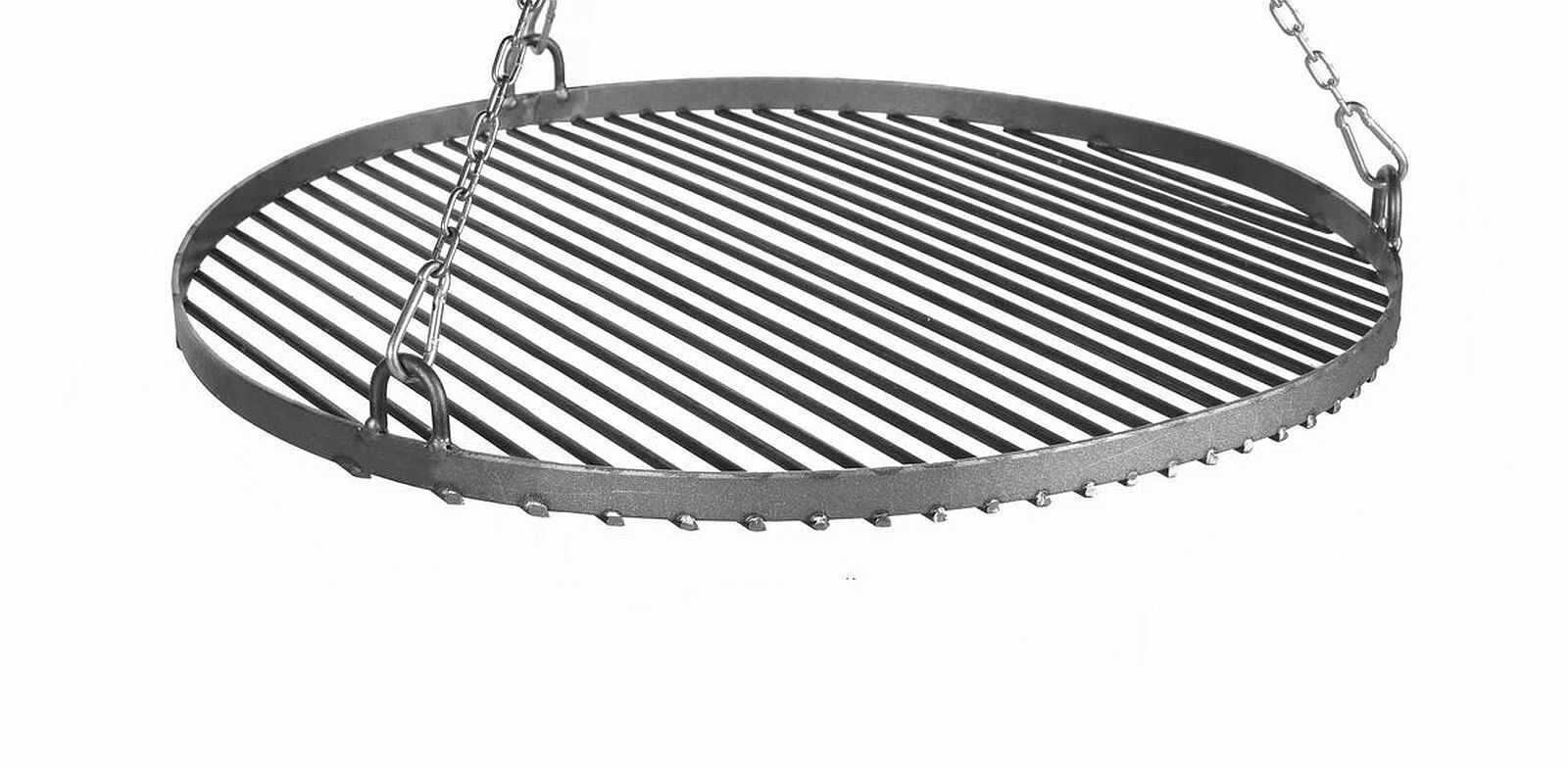 Grillrost Stahl rund 4 Größen 50 - 80 cm hängend Stahlgrillrost Außenring N-SR1 Grillrost Stahl rund 4 Größen 50 - 80 cm hängend Stahlgrillrost Außenring N-SR1