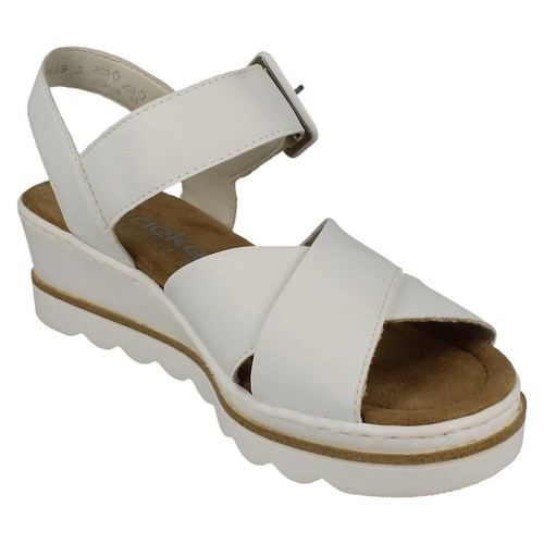 Sandalias de cuña informales para dama Rieker '67463 - Imagen 12 de 18