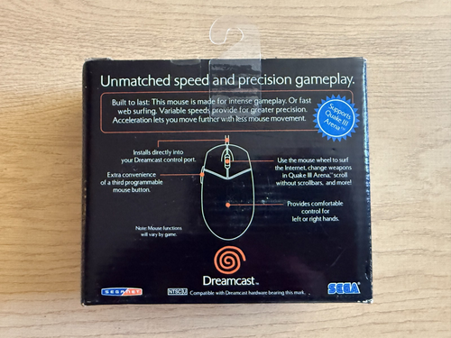 SEGA DREAMCAST HKT-4200 OEM Official Mouse Controller MK-50173 Sealed NOS New! - Picture 2 of 7
