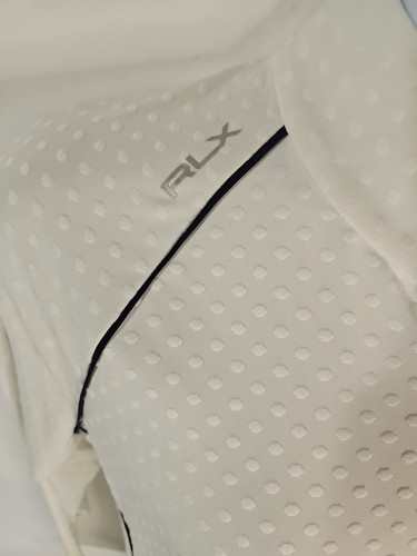 Womans Ralph Lauren RLX Pullover Size XL COLOR White Black J457 - Picture 2 of 6