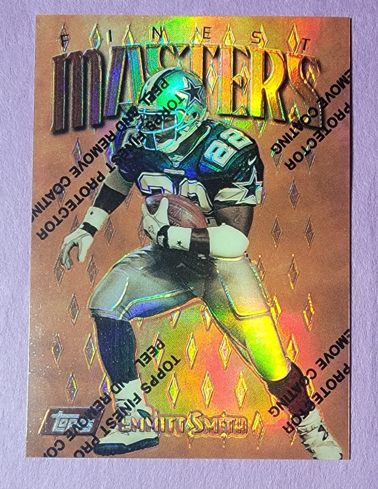1997 Topps Finest Refractor #260 Emmitt Smith