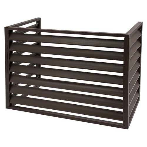 Coffee Color Outdoor Privacy Screen Air Conditioner Fence Privacy Fence Cover US - Picture 6 of 7