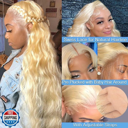 Alipeacock 613 Blonde Lace Front Wig Human Hair 13x4 Body Wave Lace Front Wig - Bild 2 von 5