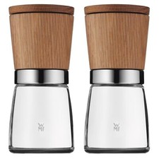 Ceramill Nature Salz und Pfeffer Mühle Set 2-teilig unbefüllt für Salz Pfeffe...