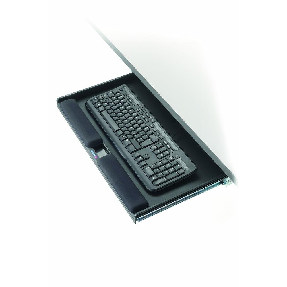 Exponent 51206 Keyboard Drawer Slide Out Design with Wrist Support Includes All