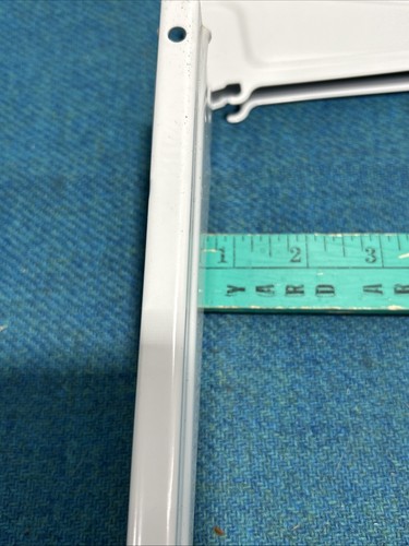 Set Of 2 ClosetMaid 12 Inch White Metal Wire Shelf Support Brackets - Foto 2 di 4