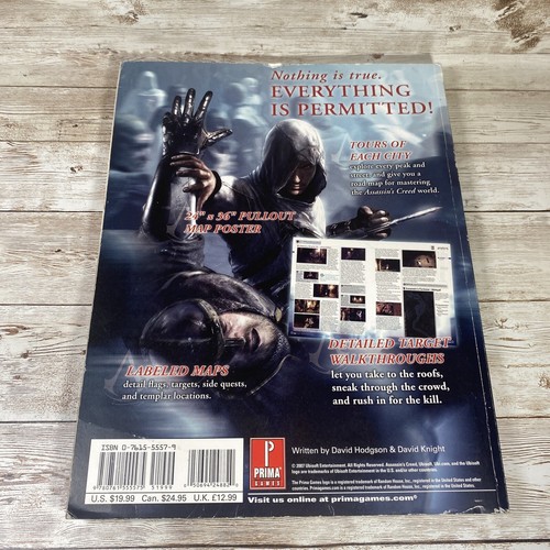 Assassin s Creed  Prima Official Game Guide No Poster Map - Picture 5 of 7