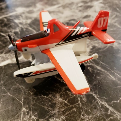 Disney Pixar Planes Pull & Fly Buddies Dusty Pullback Mattel 2012 (See Video) - Picture 3 of 9