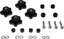 4X Top Window Knob Kit for Bobcat S100 S130 S150 S160 S175 S185 S205 S220 S250
