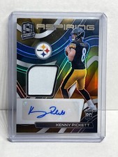 2022 PANINI SPECTRA RPA AUTO ASPIRING /99 KENNY PICKETT RC ROOKIE STEELERS JERSE