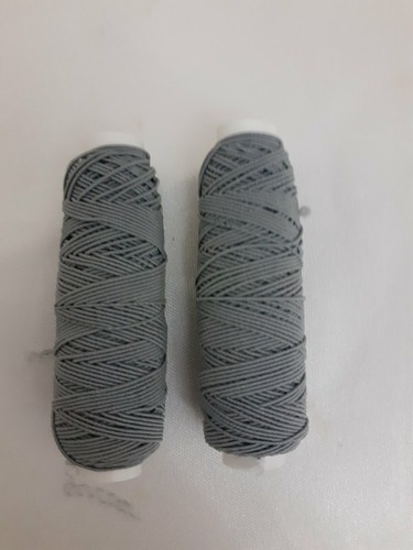 NEW SHIRRING SHEARING ELASTIC THREAD 20 METRE SPOOL PACK OF 2 REELS SEWING CRAFT - Picture 15 of 16