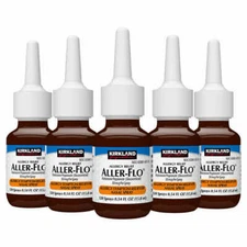 Kirkland Signature Aller-Flo 50mcg. Allergy Spray, 5 Bottles - Free Shipping!