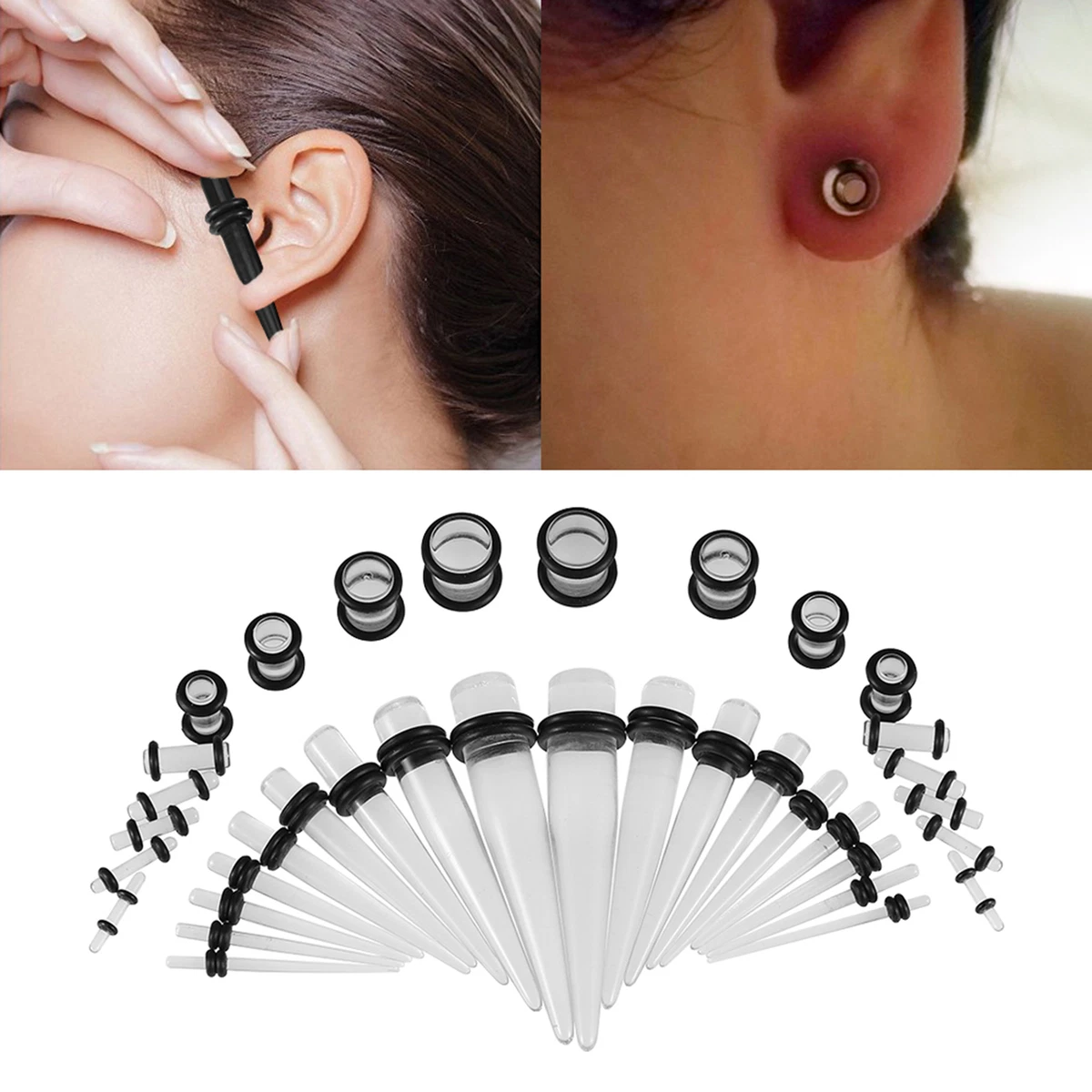 Flesh 2024 tunnels ear