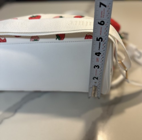 Juicy Couture Sweet N Juicy Tote Handbag Strawberry White – BNWT Exclusive - Picture 22 of 24