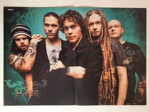 HIM Ville Valo Poster Bam Margera Apocalyptica Amy Lee Hugh Laurie 2 pac - Picture 29 of 66