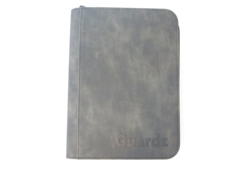 Guardz 4 Pocket Zip Trading Card Album Binder Folder! Denim Effect - Picture 3 of 4