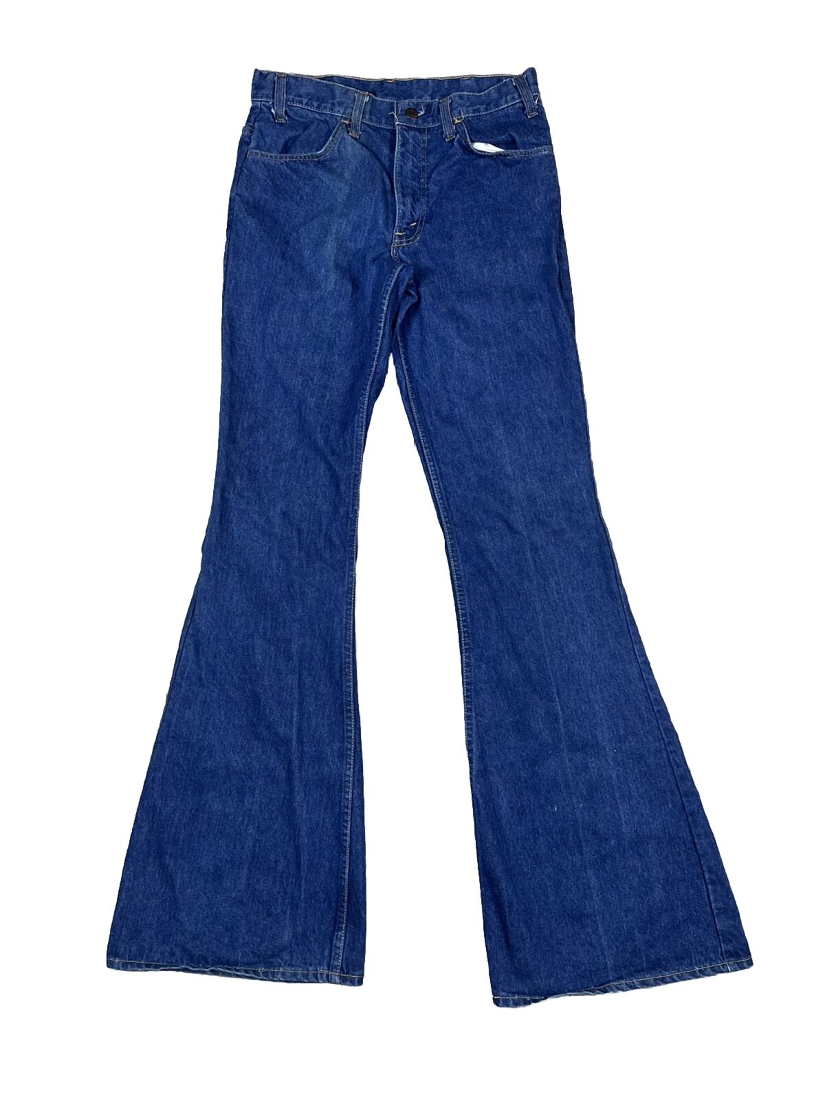 Vintage 70's Levi's Men's Jeans 684 Flare Bell Bottom Orange Tab