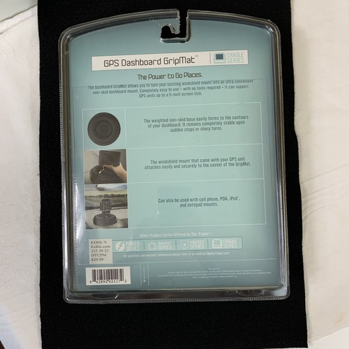 GPS DASH BOARD GRIP MAT~ Day Tripper 2009 New old stock sealed cradle series - Picture 10 of 12