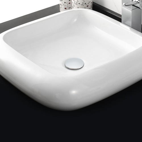 Vasca in acciaio inox + ottone montata scarico lavello con 1 set pop-up troppopieno - Foto 5 di 11