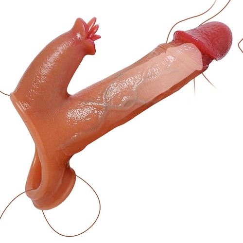 Male Cock-Girth-Enlarger-Enhancer-Penis-Extension-Extender-Sheath-Sleeve-Men Big - Picture 12 of 133