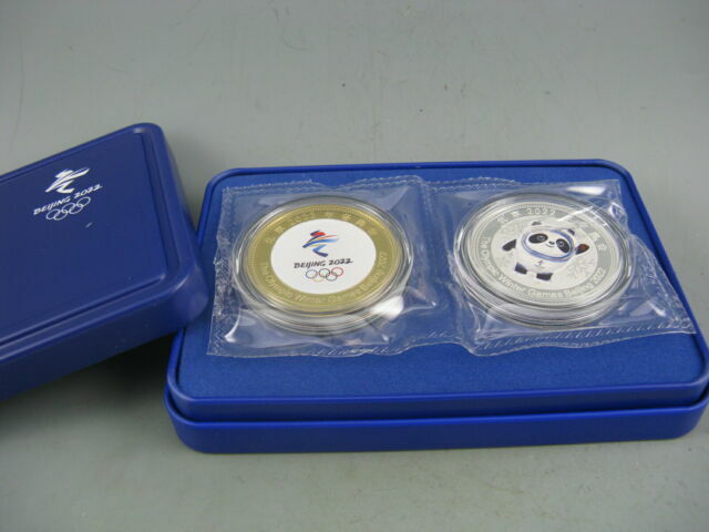 Hot! 2022 BeiJing Winter Olympics Official Mascot &amp; Souvenir Medal of