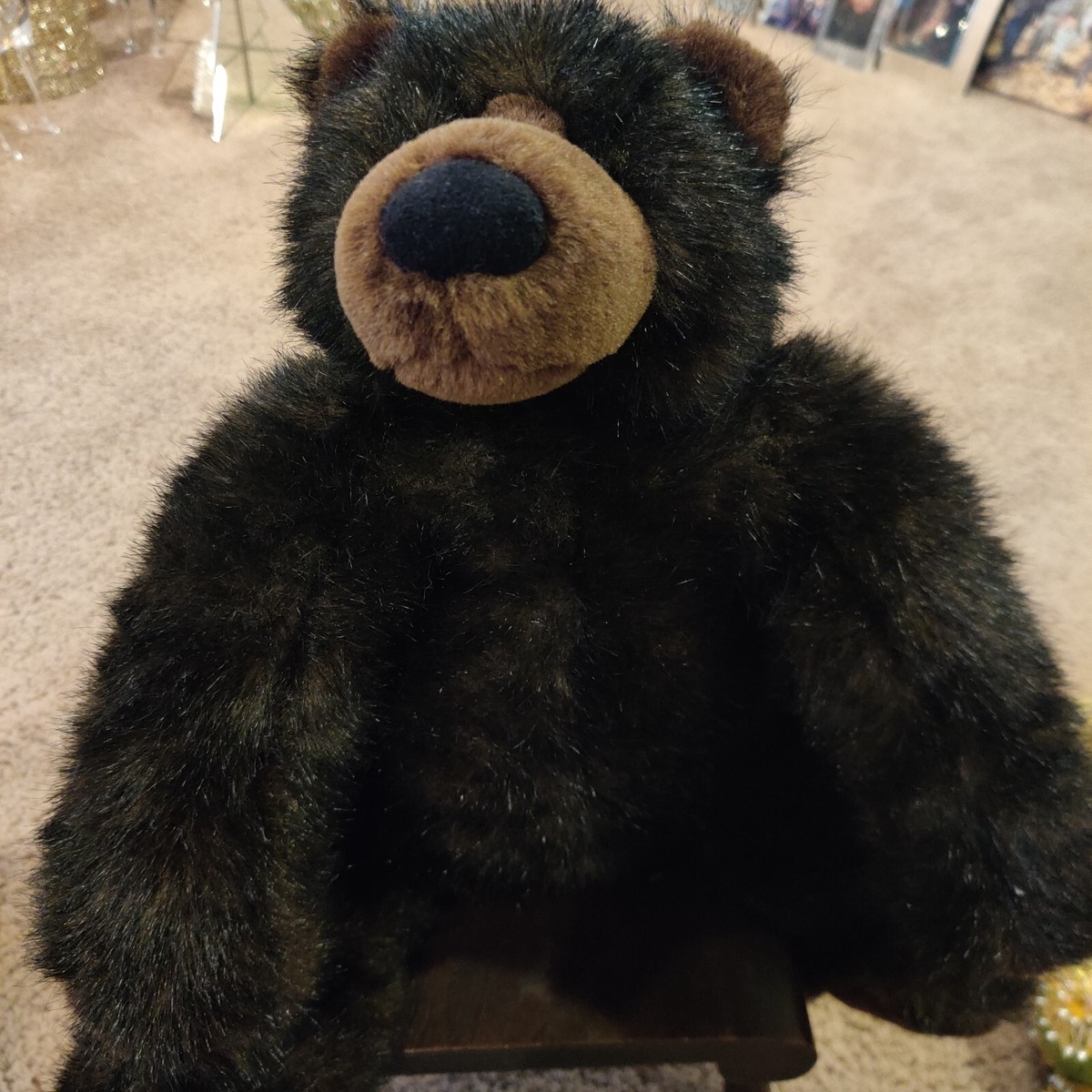 Build a Bear Workshop 1997 Grizzly II Black Bear Plush