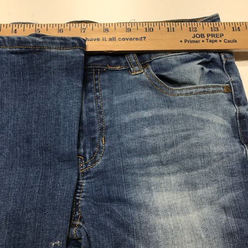 Wild Blue Jeans Junior Größe 3 Sadie Robertson Boot Leg Whisker dehnbar - Bild 11 von 13