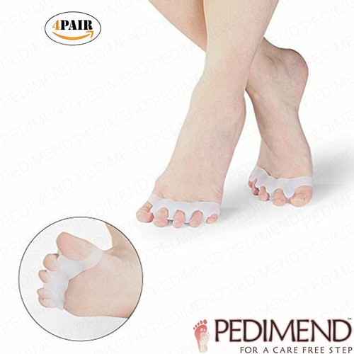 PEDIMEND Big Toe Separators Gel Toe Spacers to Correct Bunions, Hammer Toes UK - Picture 10 of 11