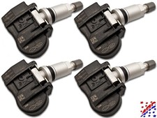 Complete Set of 4 Genuine OEM Hyundai TPMS Tire Pressure Sensors Kit 52933-3N000