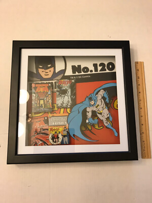 Hobby Lobby Batman DC Comics Framed 3D Art Shadow Box