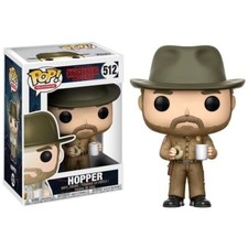 Funko Pop Television: Stranger Things Hopper with Donut #512