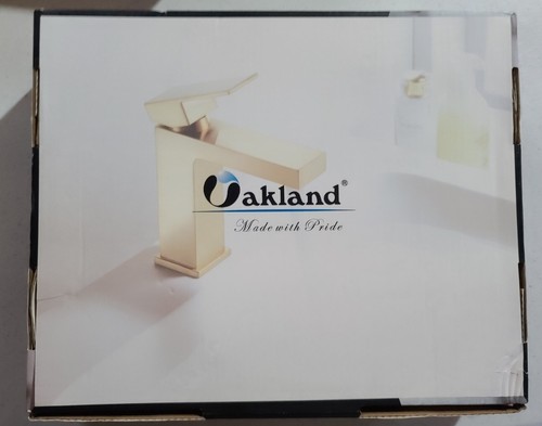 Oakland Einhand Waschtischarmatur KSB1112-SG Satin Gold D30 - Bild 3 von 6