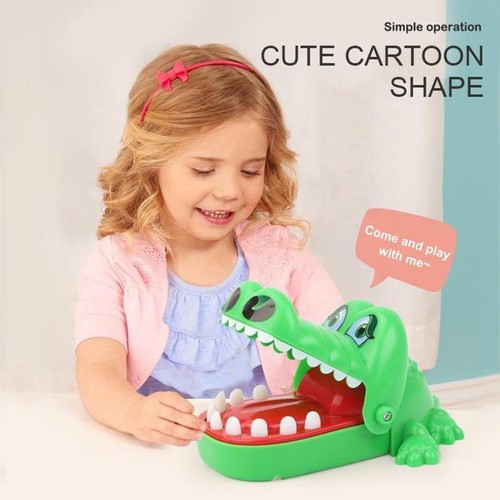 Crocodile Mouth Dentist Bite Finger Game Funny Toy D5K1 Kids Gift Children H1G0 - Photo 8/17