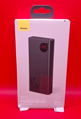Baseus PPIMDA-D01 Powerbank Polymer 20000 mAh schwarz - OPEN BOX - Bild 2 von 4