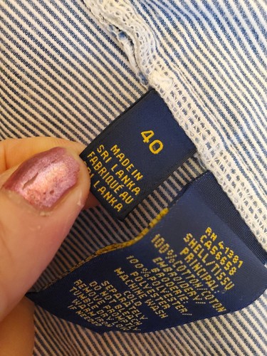 Polo Ralph Lauren ALL OVER PONY SEERSUCKER Stripe Classic Shorts Men Size 40 - Picture 10 of 14